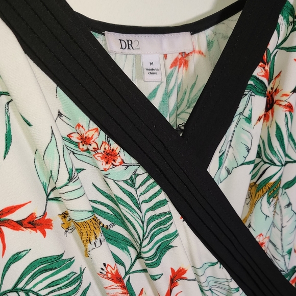 Tiger Print Jumpsuit - Picture 2 of 4